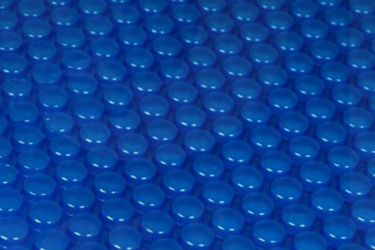 Simples bulles 400µ coloris bleu